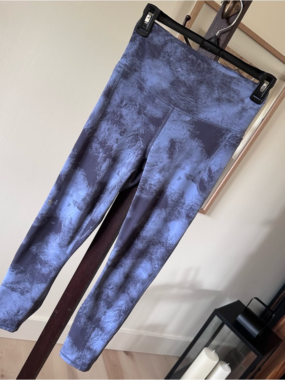 Under Armour Motion Leggings Tie-Dye in Slate Blue